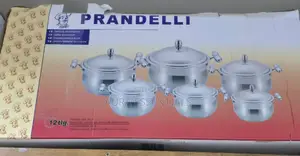 Prandelli 12-Piece Stainless Steel Cookware Set