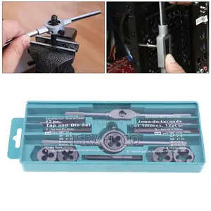 12pcs/Set Multifunction Nc Screw Tap Die Tool Set