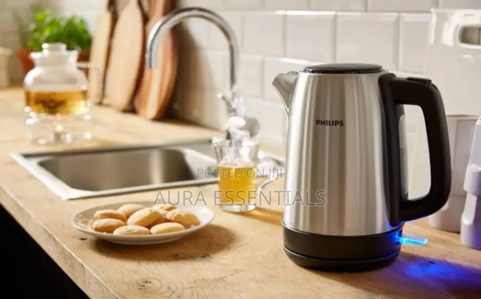 Philips Stainless Steel Electric Kettle (1.7 L, Hd9350,