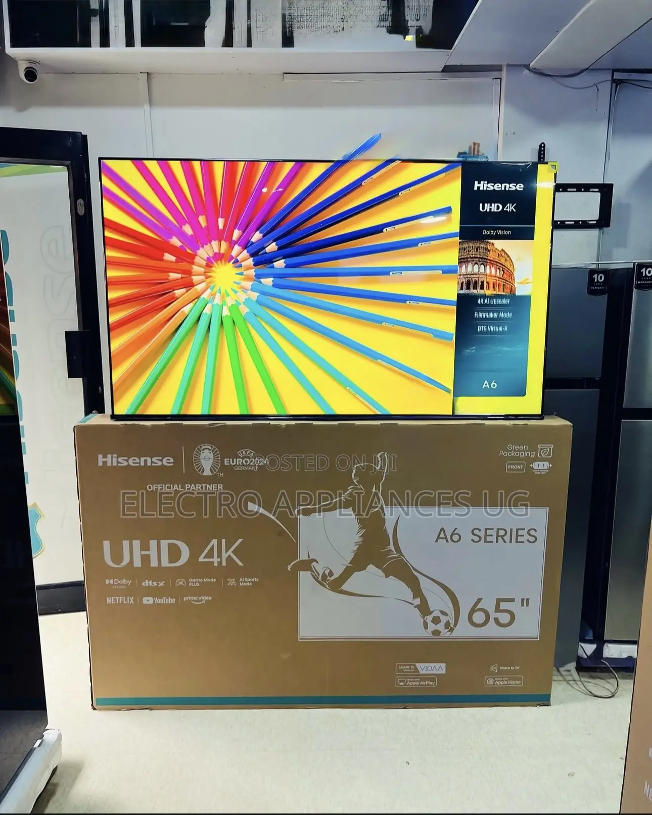 65” Uhd Smart TV A6 Series.