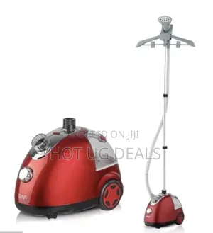 Raf Original Maxwell 1300ml Vertical Garment Steamer- Red