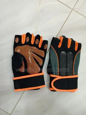 Orange Gym Gloves Original