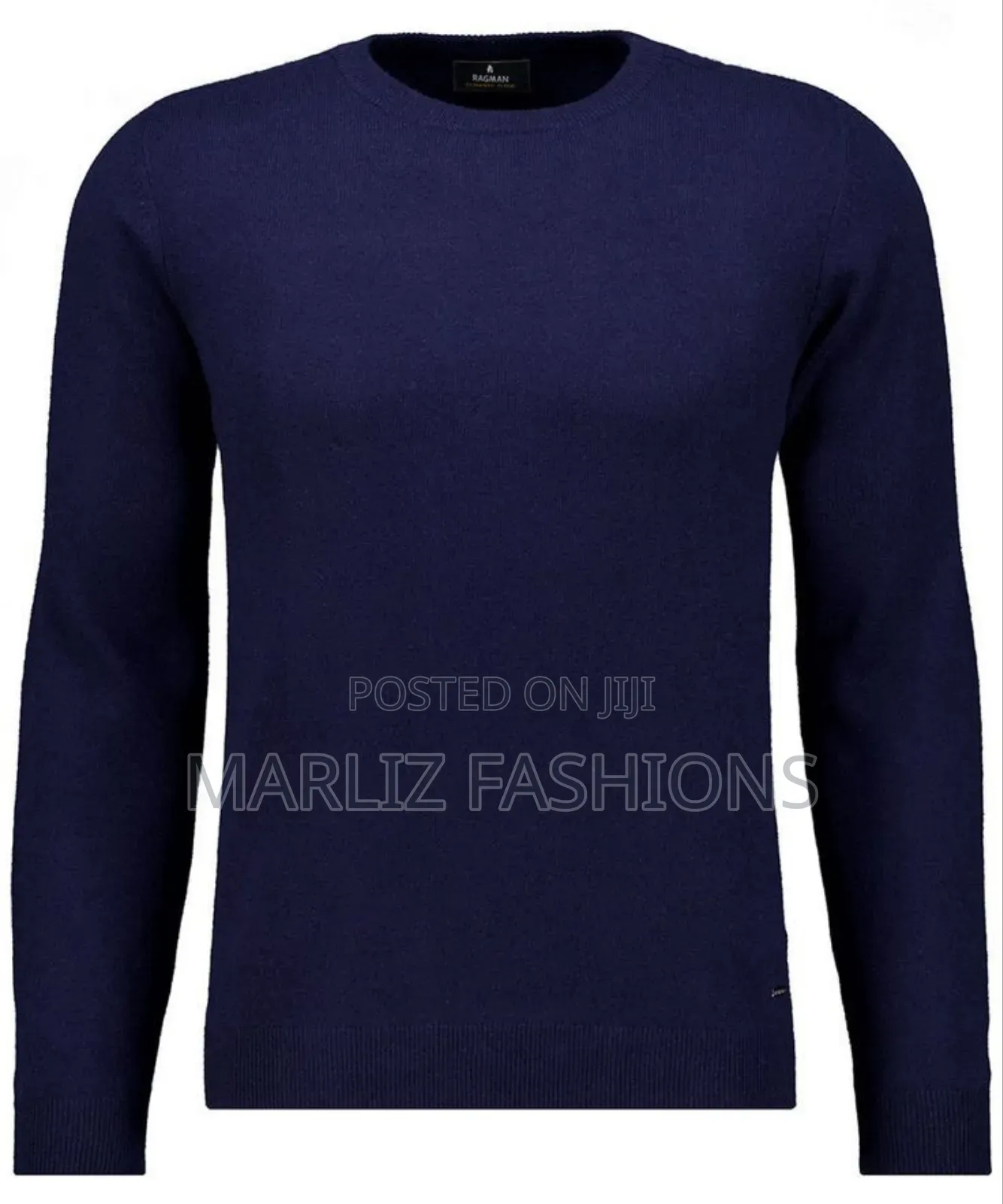 Round Neck Long Sleeved Sweater