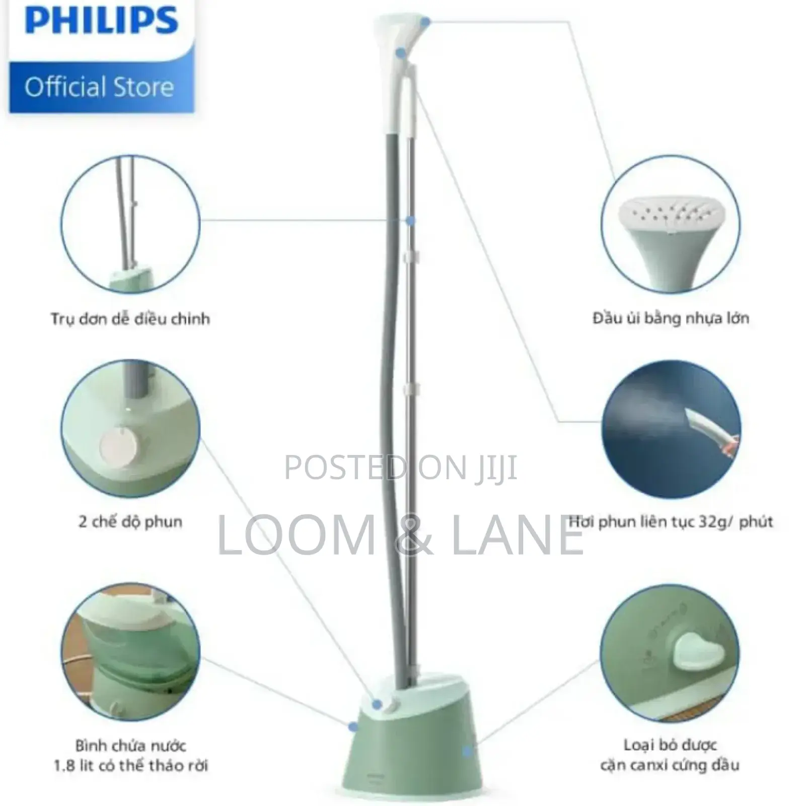 Original Philips 1000 Series Garment Steamer