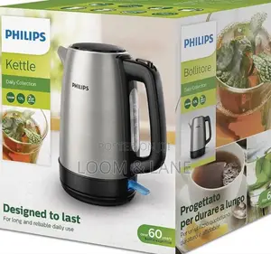 Philips Stainless Steel Electric Kettle (1.7 L, Hd9350,