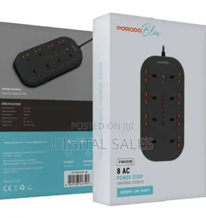 Best Quality Porodo Power Strip Universal Socket