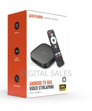 Porodo Android Tv Box - Black