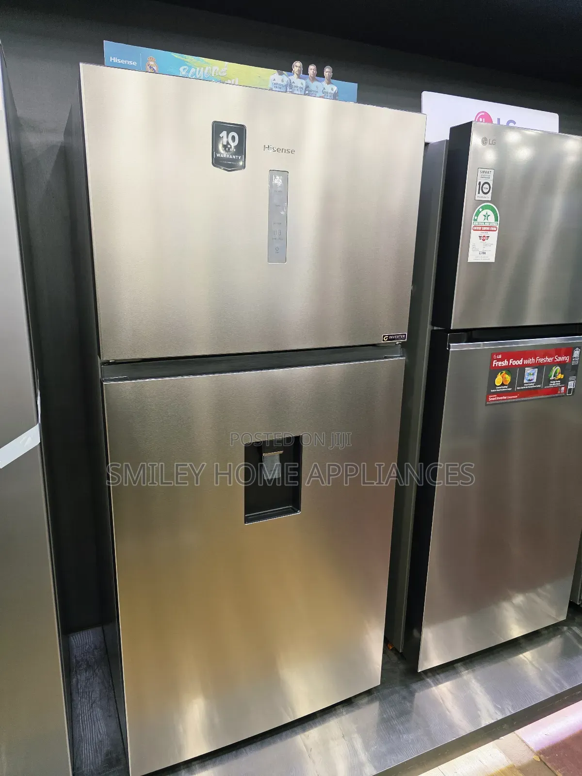 20% Discount Sales on 599ltrs Hisense Double Door Fridge
