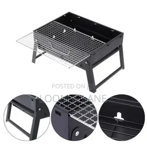 Imported Black Charcoal Barbecue Grill