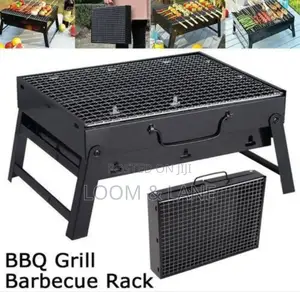 Imported Black Charcoal Barbecue Grill