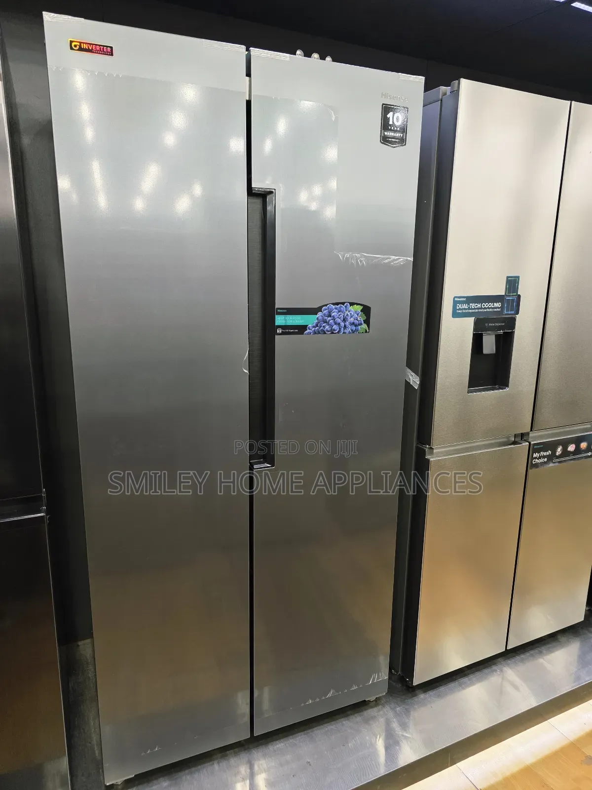 20% Discount Sales on 560ltrs Hisense Side by Side Fridge
