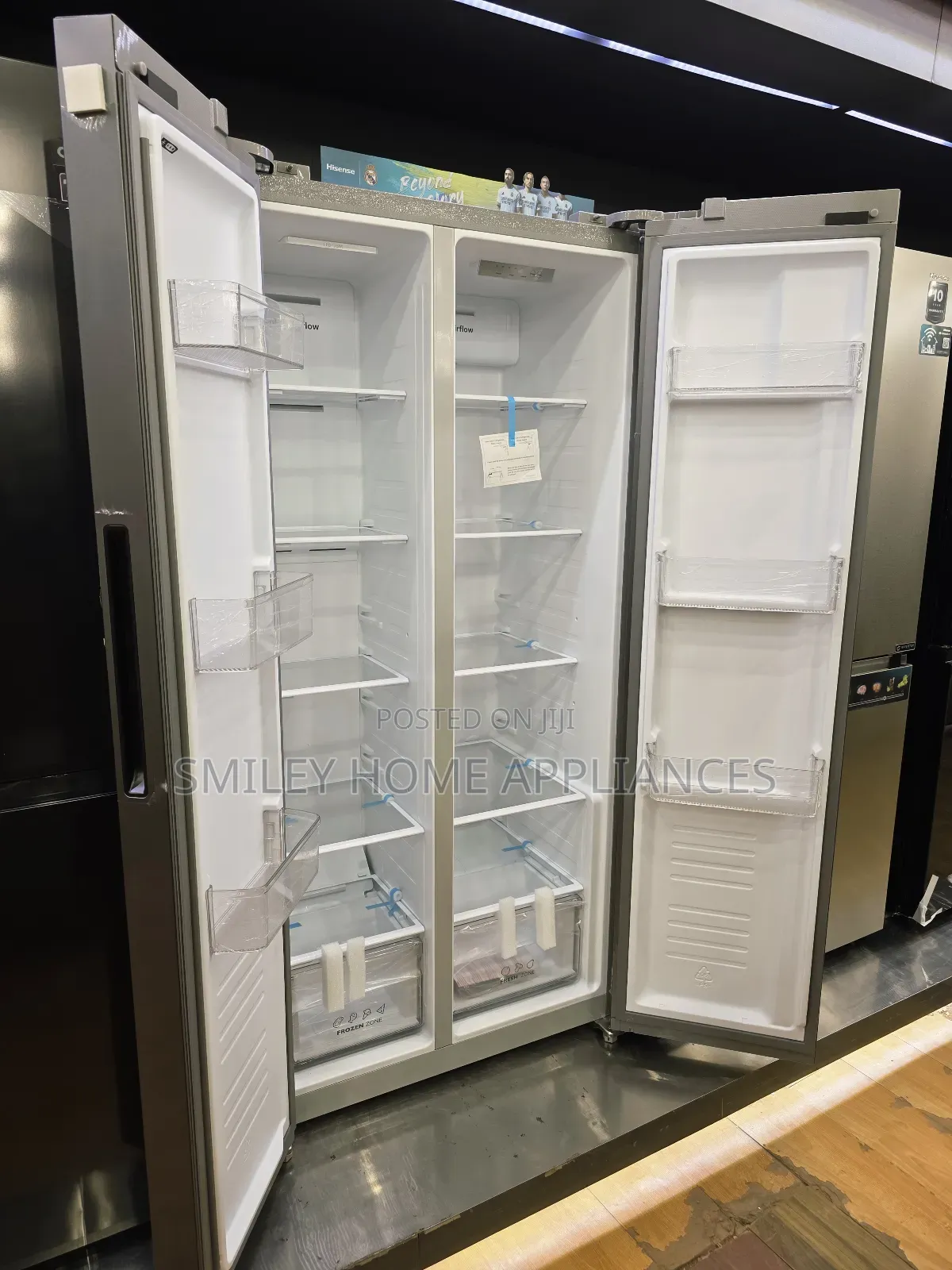 20% Discount Sales on 560ltrs Hisense Side by Side Fridge