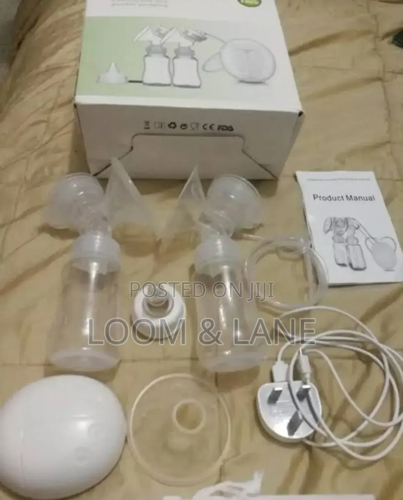 Lightweight Portable Double Breast Pump