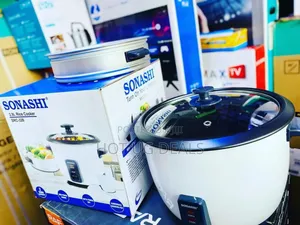 Sonashi 2.8l Electric Rice Cooker With Steamer - White