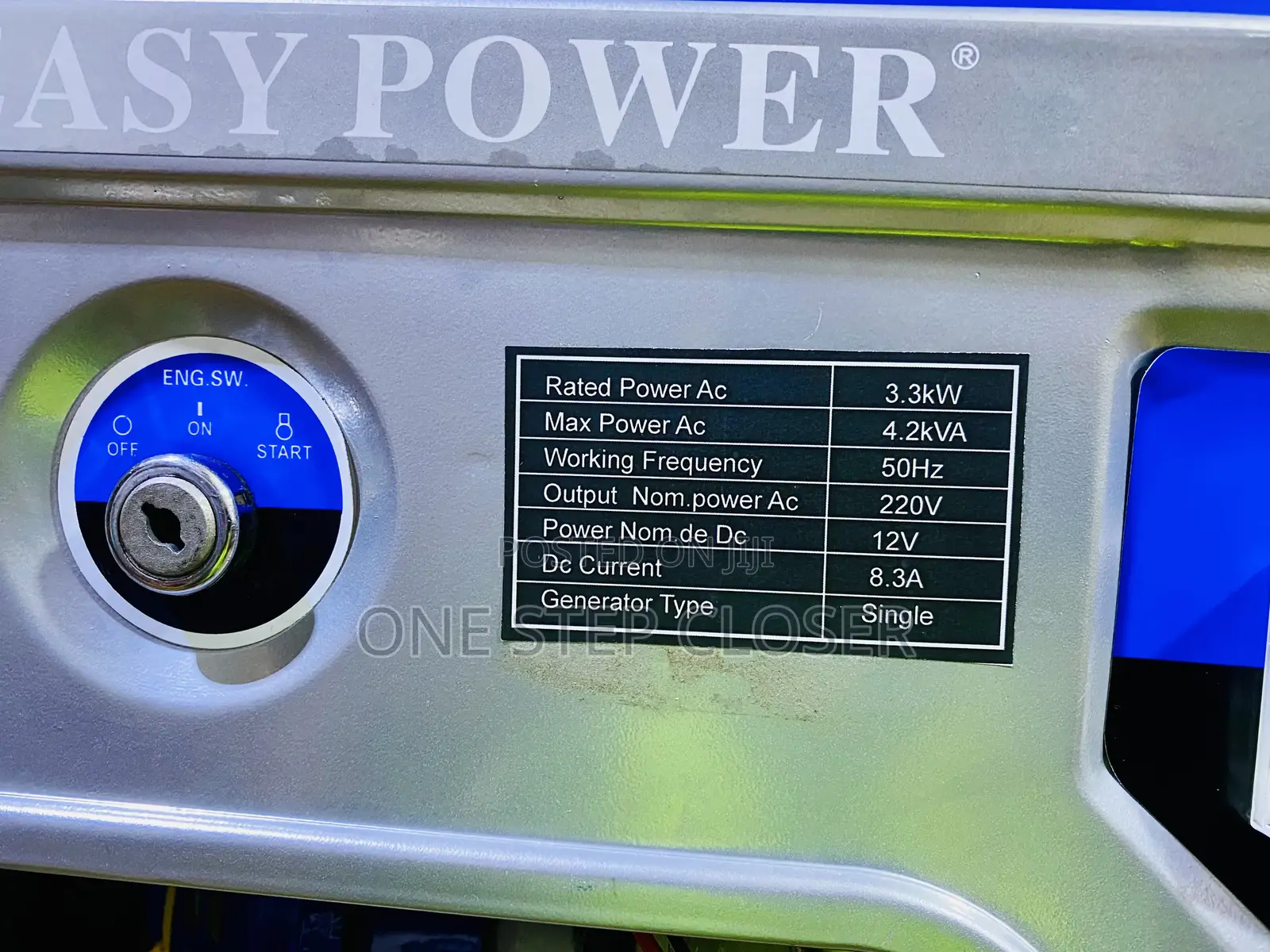 4kva Petrol Generator for Key Start Easy Power