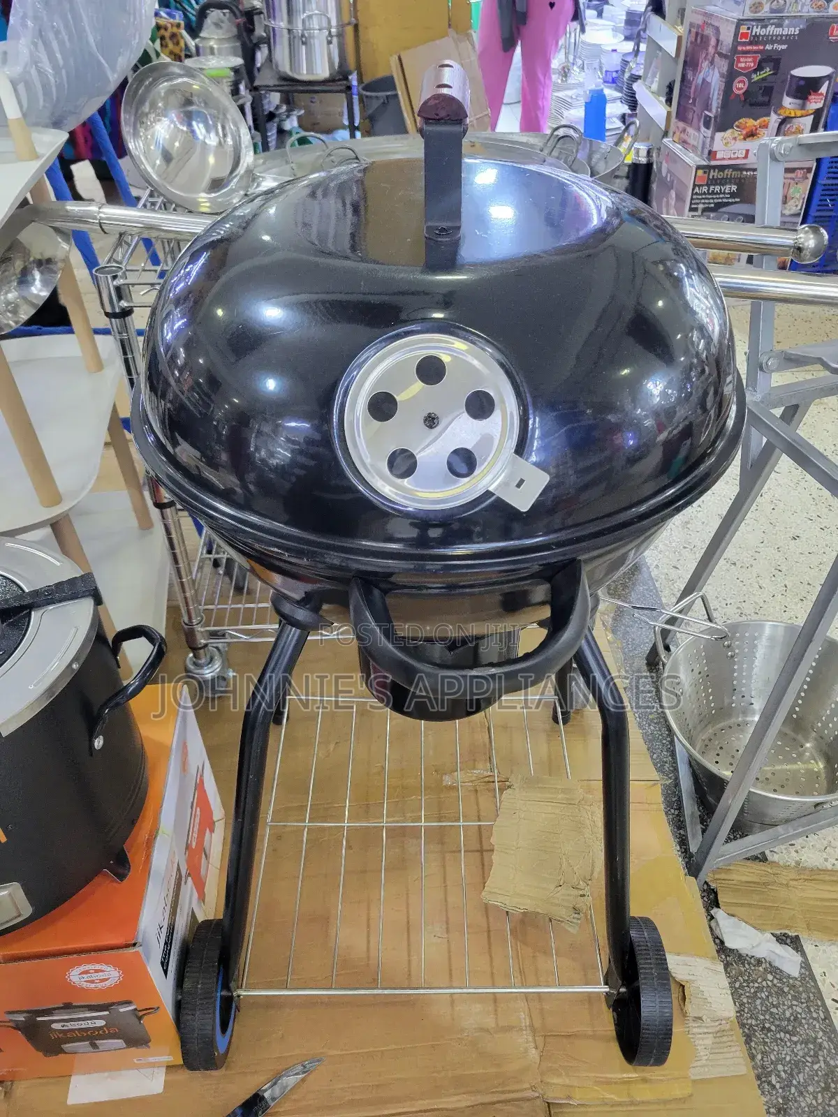 Multifunctional Movable Barbecue Grill Heavy for Charcoal