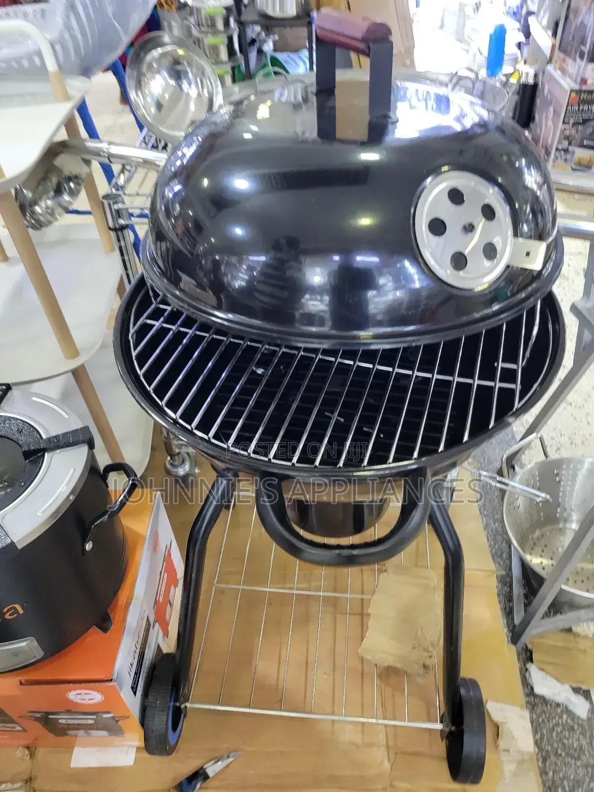 Multifunctional Movable Barbecue Grill Heavy for Charcoal