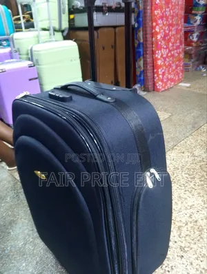 Cloth Suitcases. Large. ( Black).
