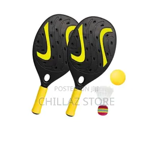A Set of Beach Tennis Including 2 Rackets.