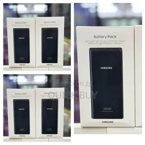 Samsung Battery Pack 25w Super Fast Charging 20,000 Mah