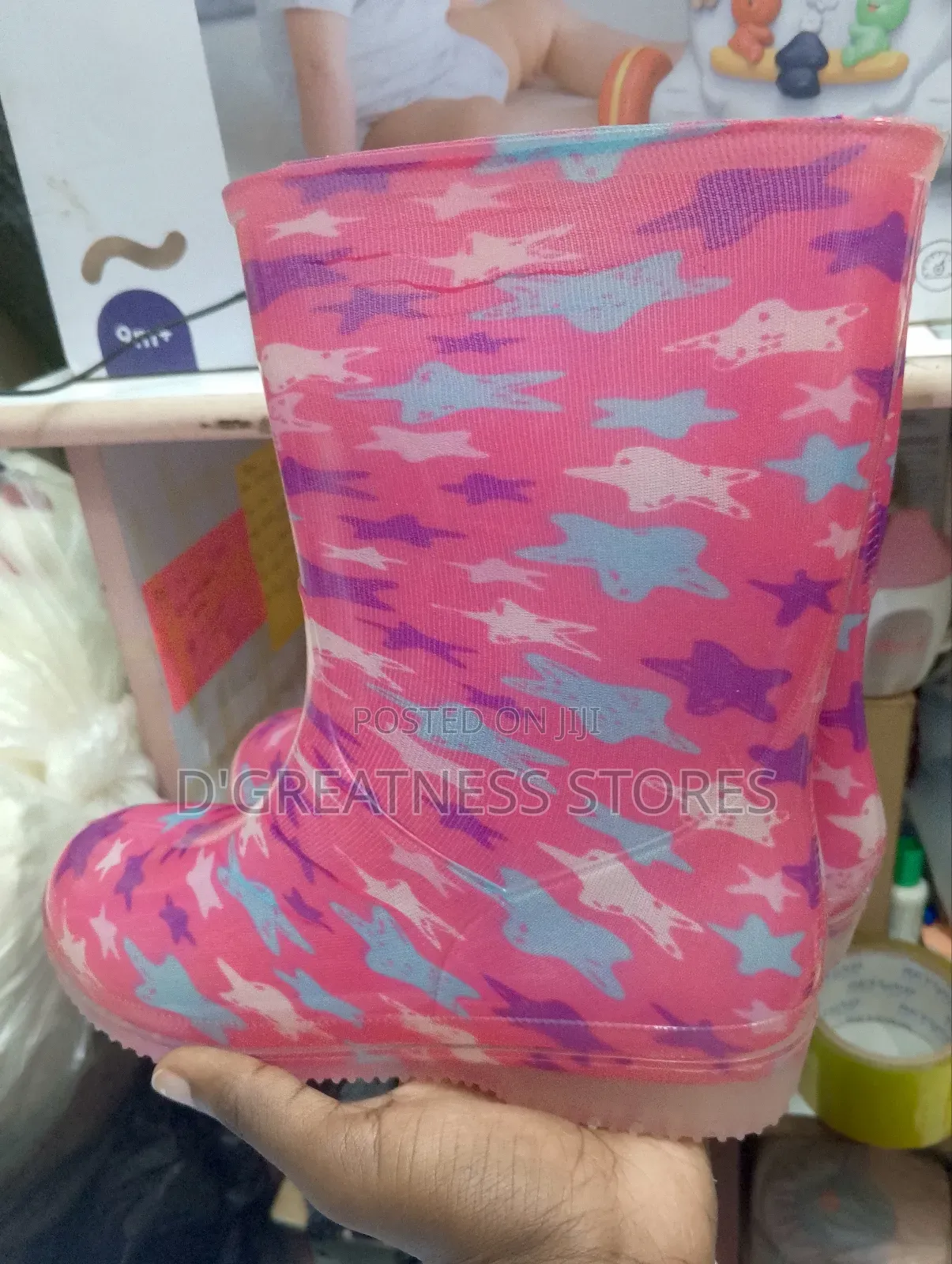 Kids Gumboots (26-35 Sizes)