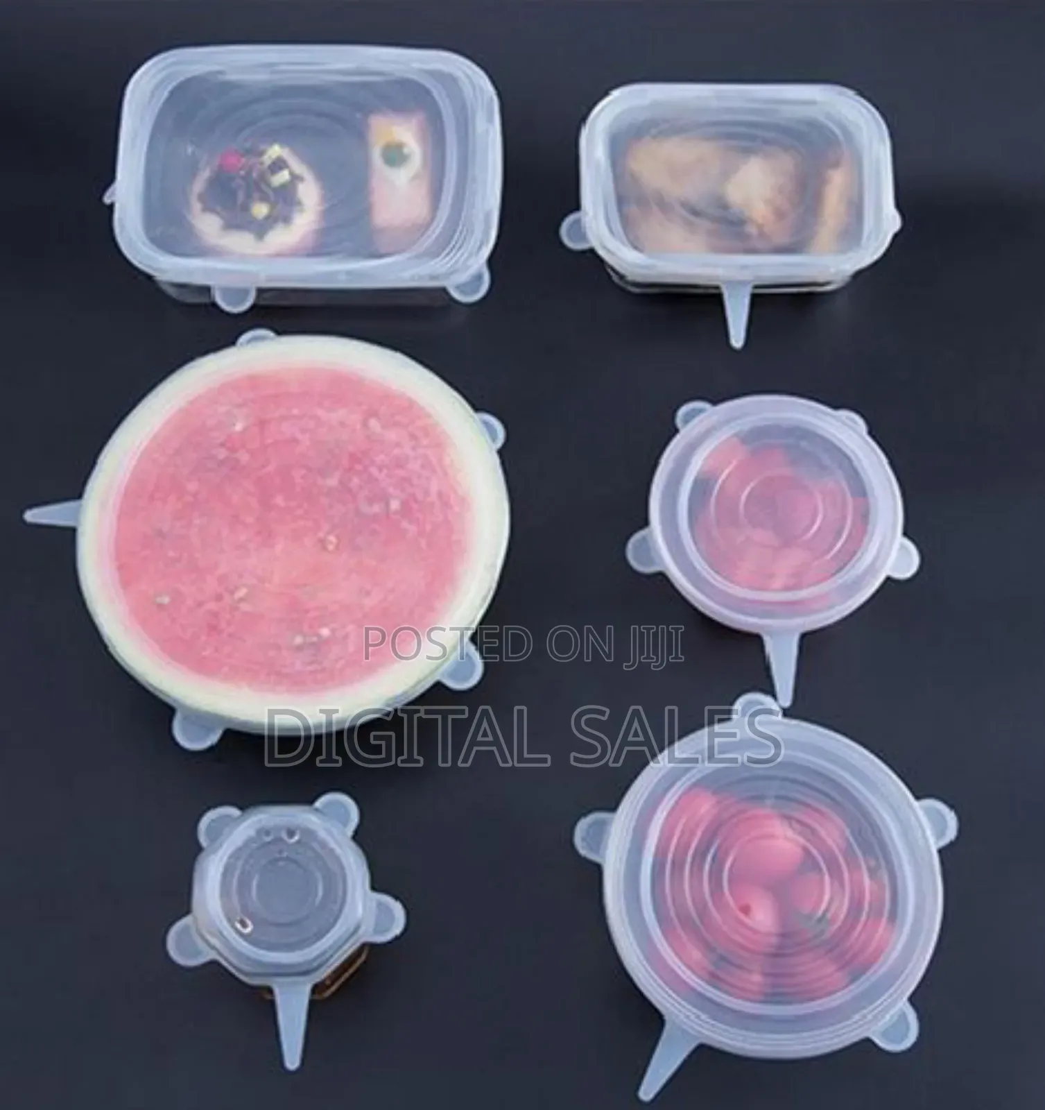 PCS Silicone Stretch Lids,Different Sizes