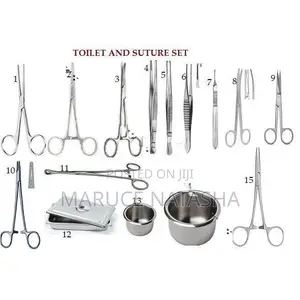 Toilet and Suture Set