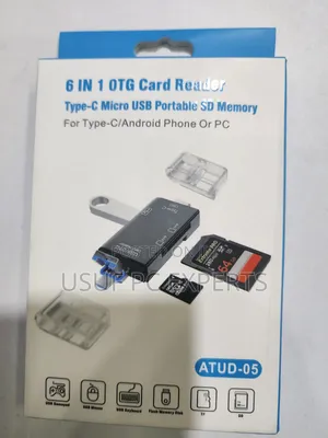6 in 1 Otg Card Reader