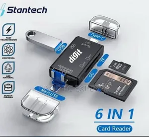 6 in 1 Otg Card Reader