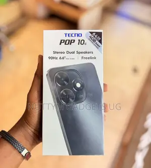 New Tecno Pop 10 64 GB Black