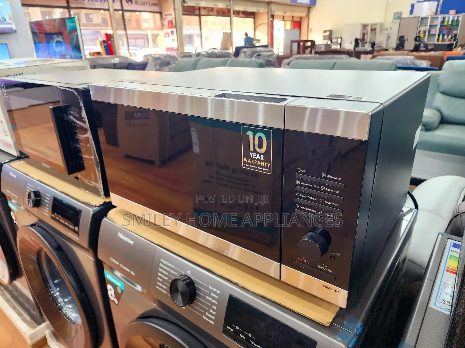 40ltrs Samsung Stainless Steel Digital Microwave