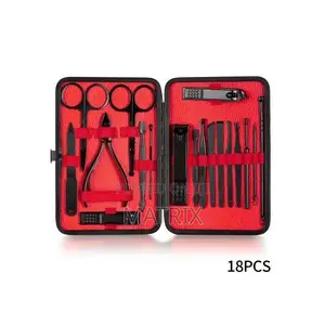 18pcs Nail Clipper Tools - Pedicure Scissors -Manicure Set
