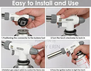 Portable Metal Flame Gun/Butane Torch