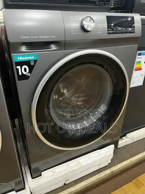 Hisense 10kg Automatic Front Load Washing Machine -silver