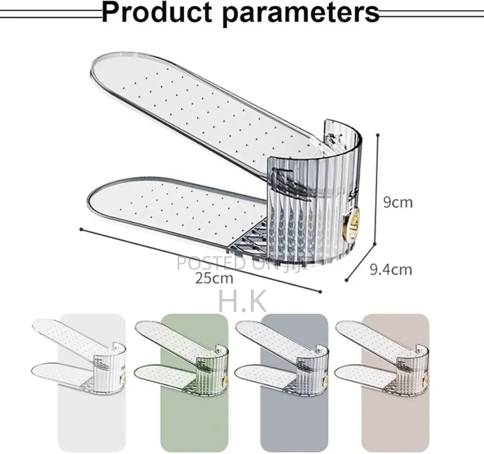 Shoe Slot Organizer (2pairs)