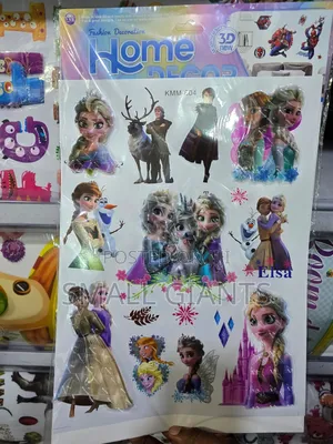 3d Disney Princess Wall Stickers