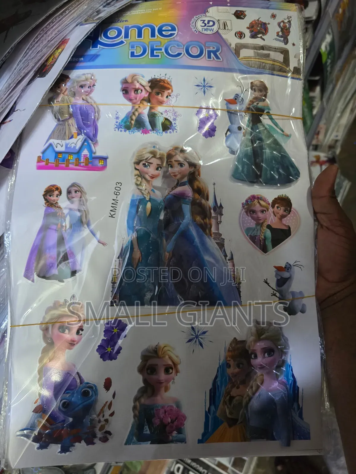 3d Disney Princess Wall Stickers