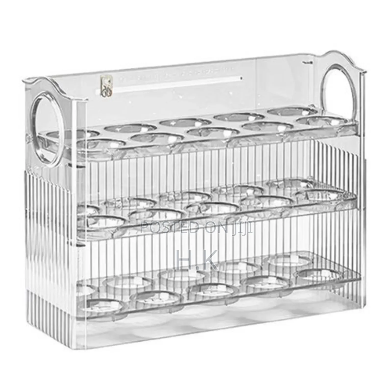 3-Layer Acrylic Egg Storage Box