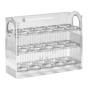 3-Layer Acrylic Egg Storage Box