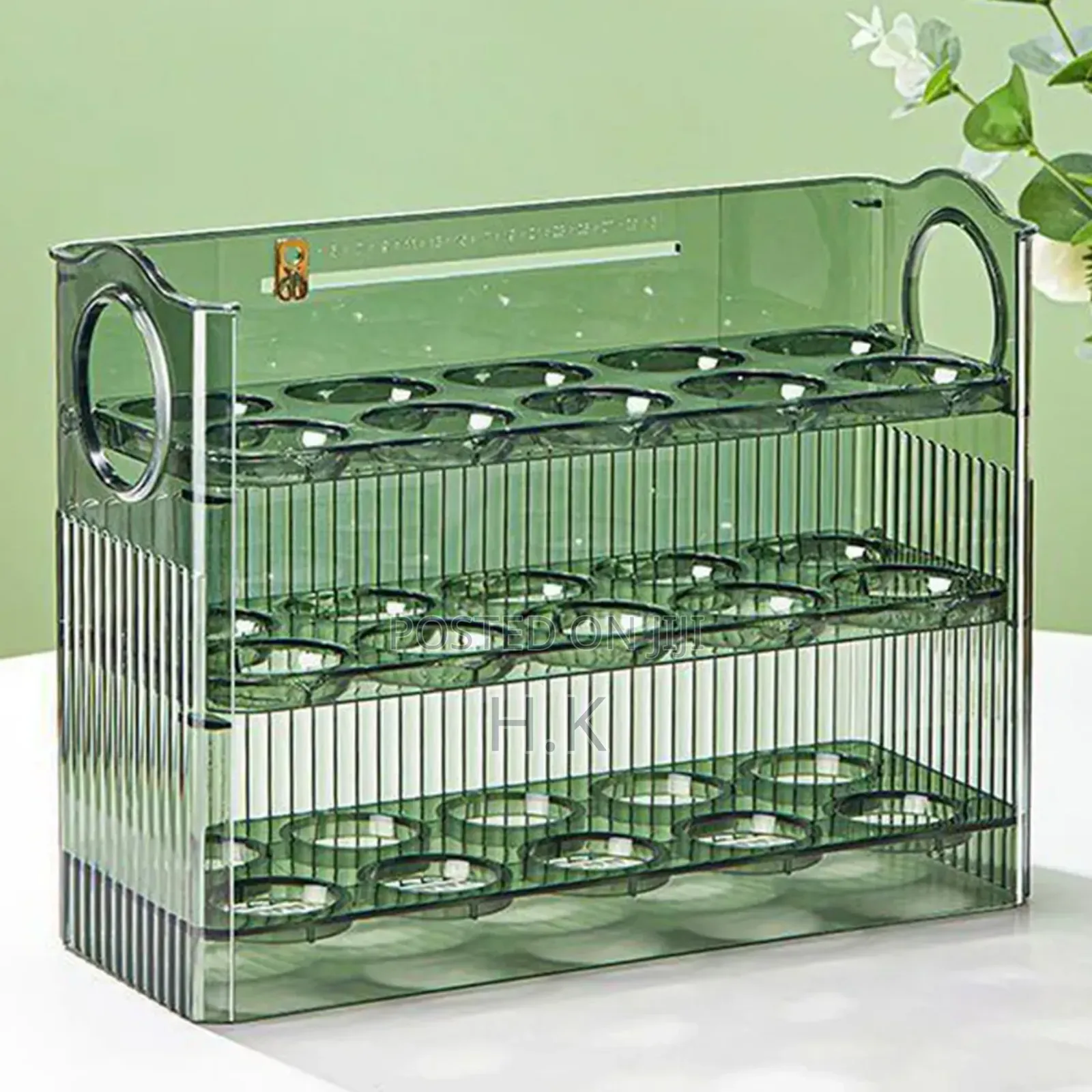 3-Layer Acrylic Egg Storage Box