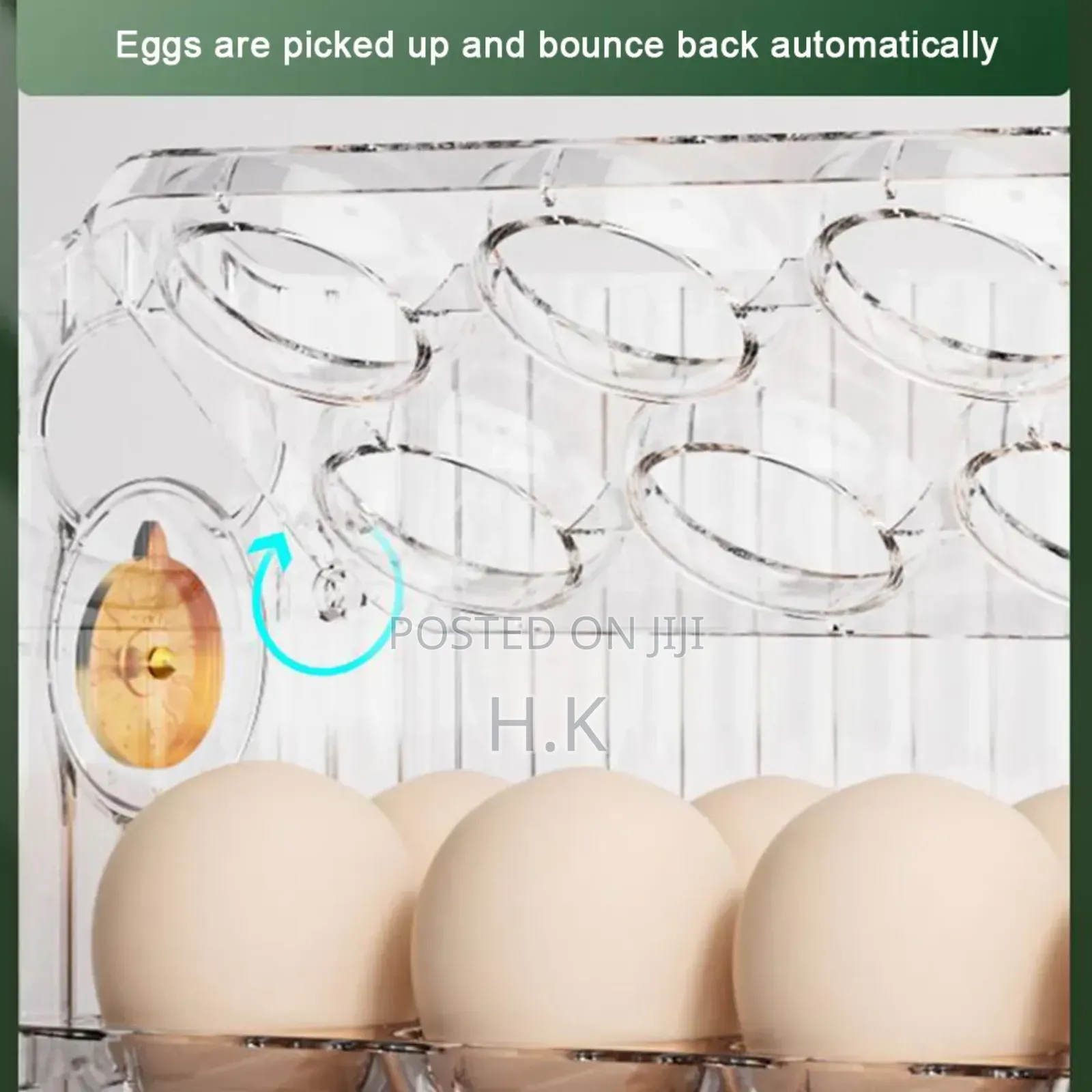3-Layer Acrylic Egg Storage Box