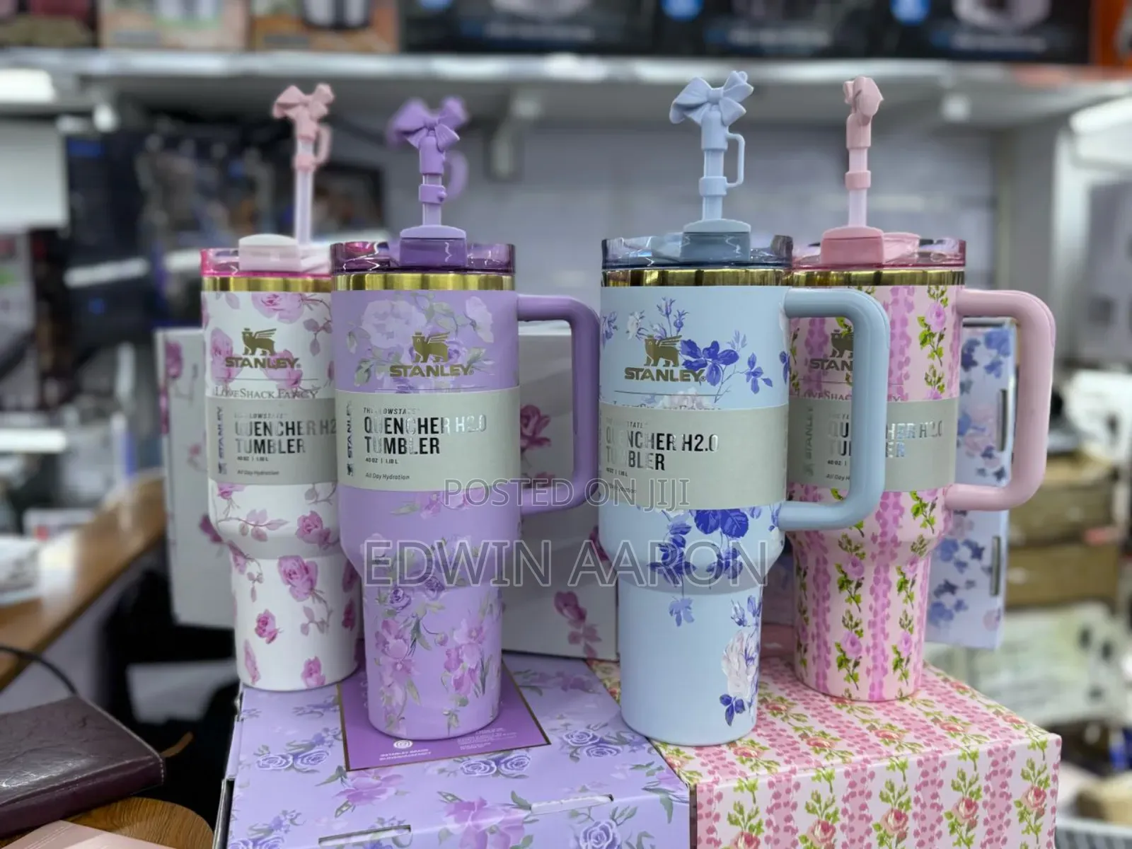 Floral Stanely Mugs 40 Oz