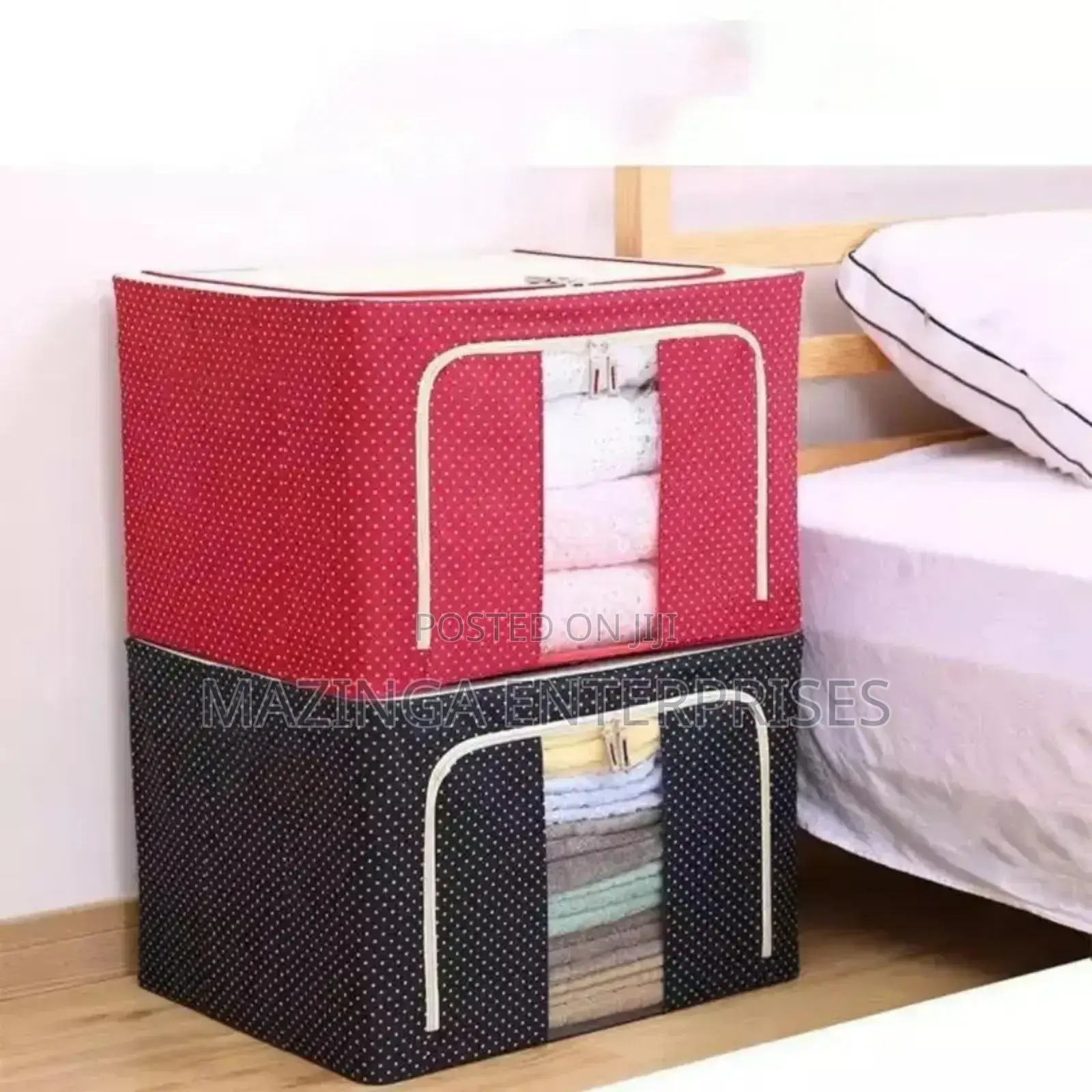 Foldable Wardrobe Clothes Storage Box Organiser