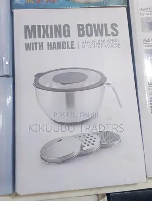 Stainless Steel Mixing Bowl With Handle