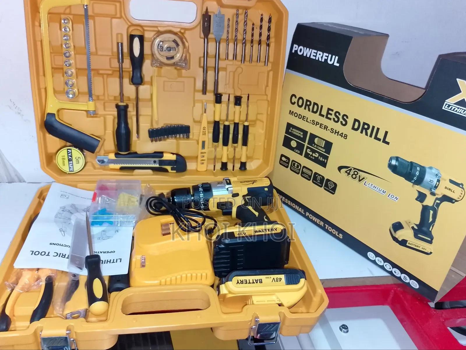 Cordless Drill Kit