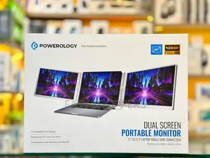 Powerology Dual Screen Portable Monitor