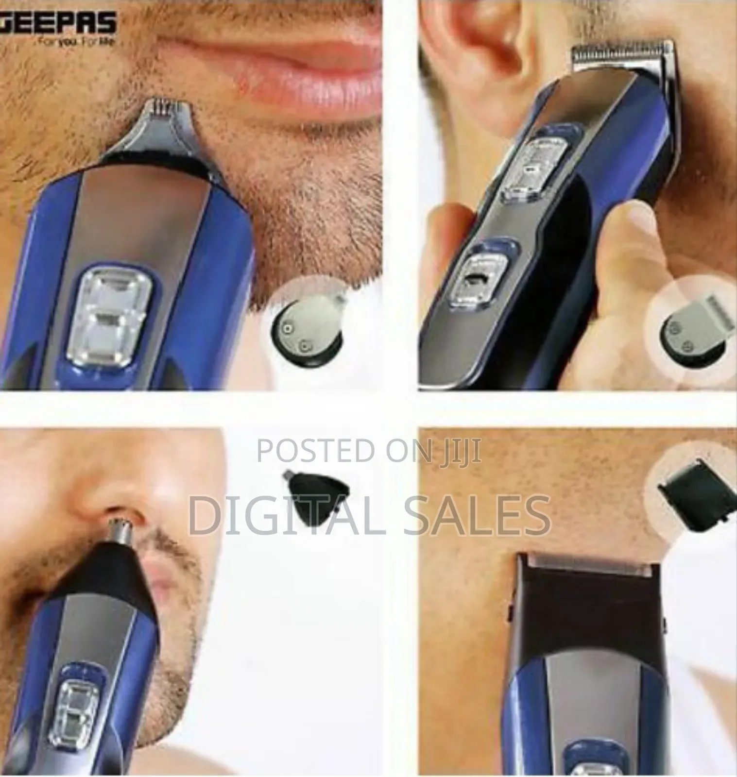 Geepas 11 in 1 Rechargeable Multi-Grooming Kit