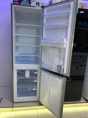 341l Hisense Double Door Combo Fridge With Dispenser