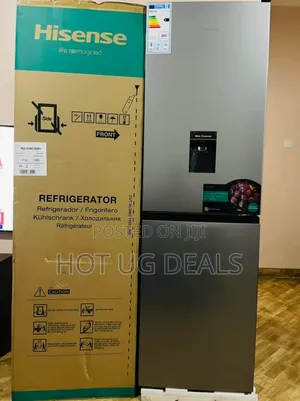 Hisense 330l Nofrost Double Door Bottom Freezer Fridge