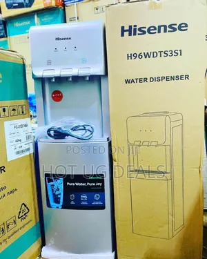 Hisense 3 Taps Hot, Cold, Warm Water Dispenser - Silver 3yrs
